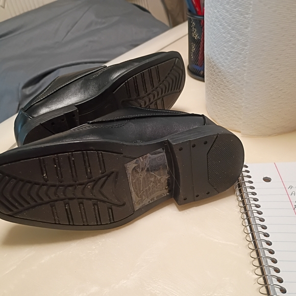Forever Link Kids Shoes Black Slip-On Loafers - Picture 4 of 5